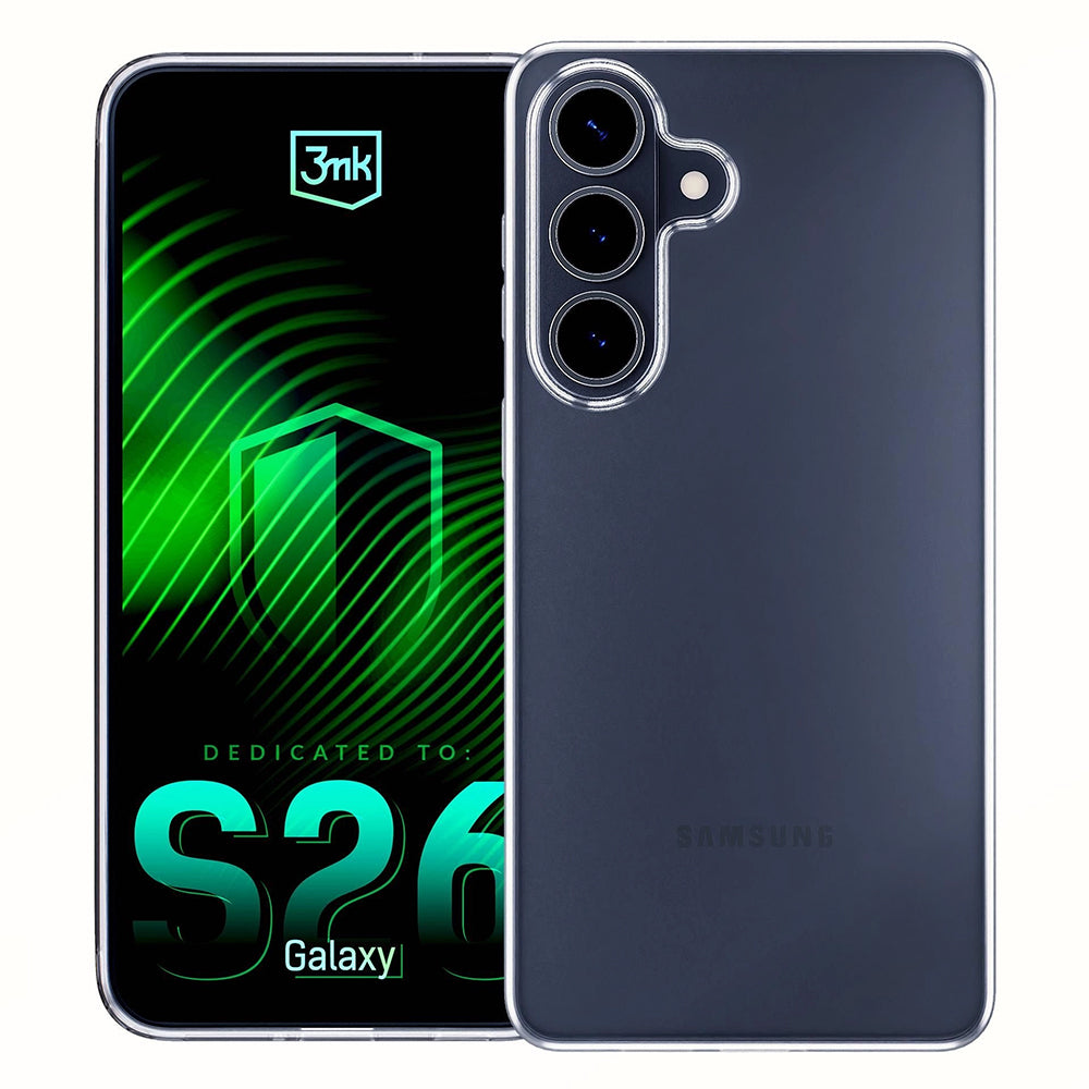 Case for Samsung Galaxy S26 S942, 3MK, Clear, Transparent