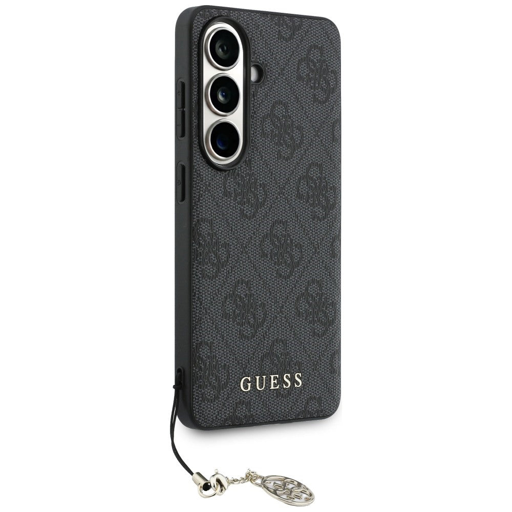 Case for Samsung Galaxy S26 S942, Guess, 4G Classic Logo Charm, Black