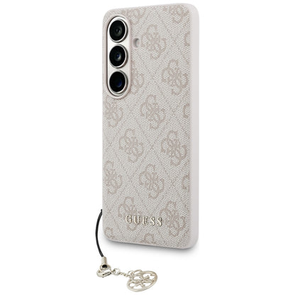 Case for Samsung Galaxy S26 S942, Guess, 4G Classic Logo Charm, Pink