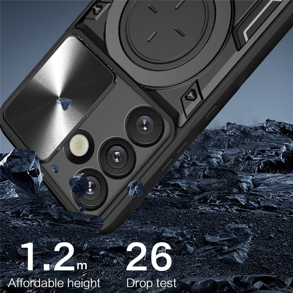 Case for Samsung Galaxy S26, Techsuit, CamGuard Pro, Purple