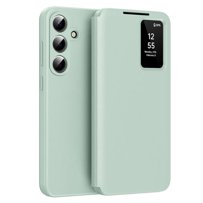 Case for Samsung Galaxy S26 S942, Techsuit, SmartView, Green