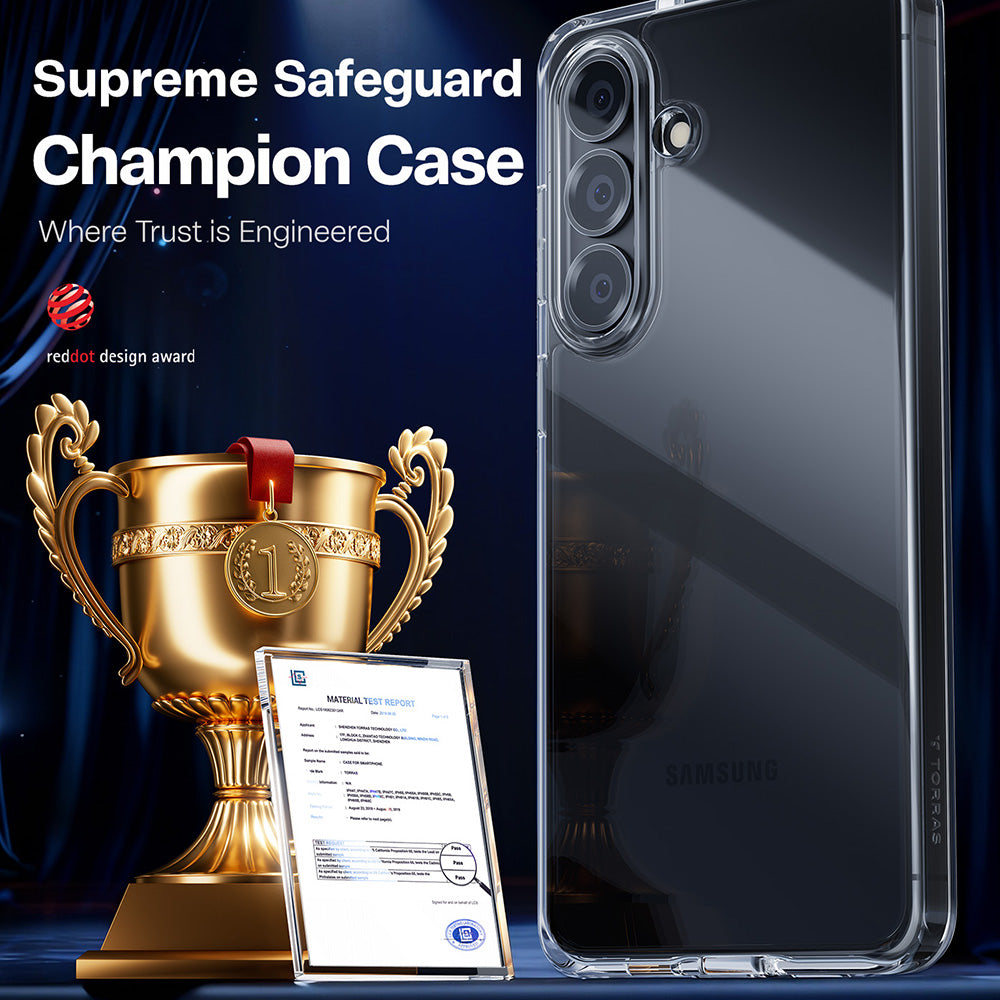 Case for Samsung Galaxy S26, Torras, Guardian, Transparent