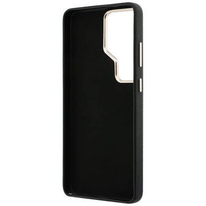 Case for Samsung Galaxy S26 Ultra S948, Guess, 4G Grained Big and Classic Logo, Black