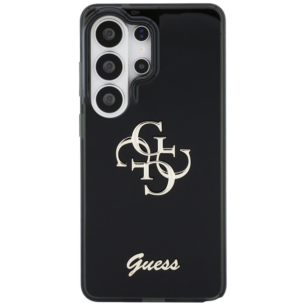 Case for Samsung Galaxy S26 Ultra S948, Guess, IML Big Metal 4G Script, Black