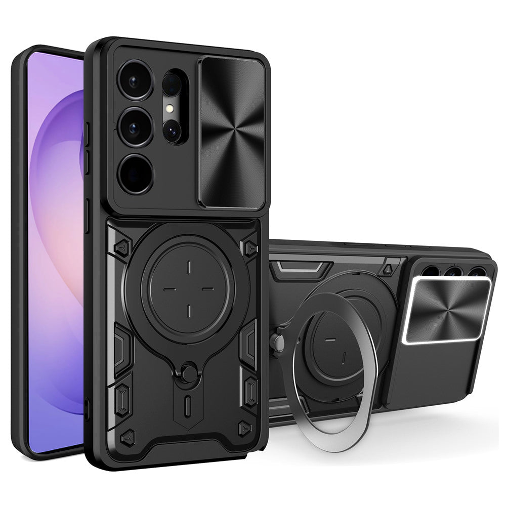 Case for Samsung Galaxy S26 Ultra, Techsuit, CamGuard Pro, Black