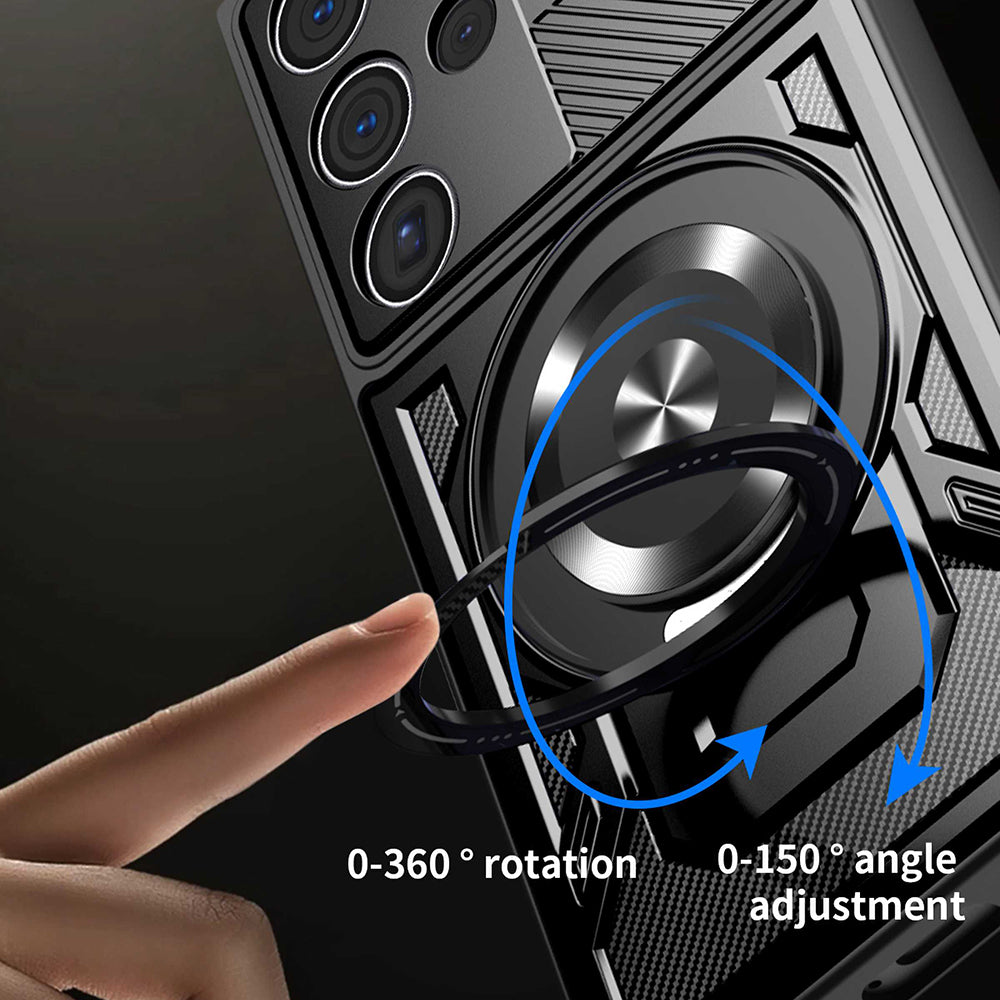 Case for Samsung Galaxy S26 Ultra, Techsuit, RuggedCam, Grey