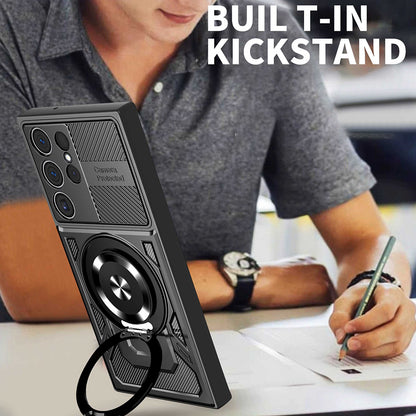 Case for Samsung Galaxy S26 Ultra, Techsuit, RuggedCam, Purple