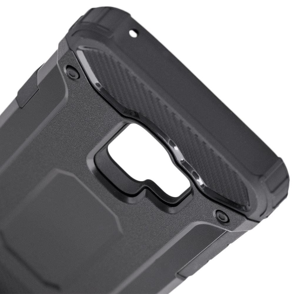 Case for Samsung Galaxy S9 G960, Techsuit, Hybrid Armor, Black