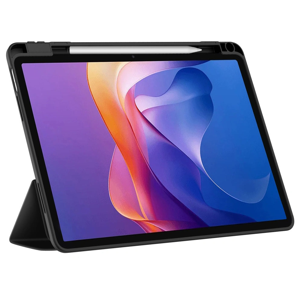 Case for Samsung Galaxy Tab A11+ / Tab A9+, Techsuit, Flex Trifold, Navy Blue
