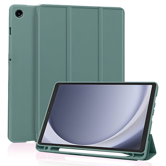 Case for Samsung Galaxy Tab A11 / Tab A9, Techsuit, Flex Trifold New Model, Green
