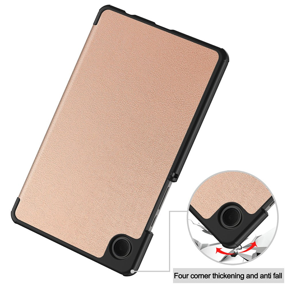 Case for Samsung Galaxy Tab A11 / Tab A9, Techsuit, FoldPro, Rose Gold