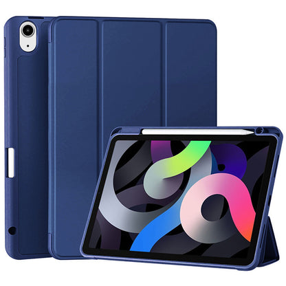 Case for Samsung Galaxy Tab S10 FE+, Techsuit, Flex Trifold, Navy Blue
