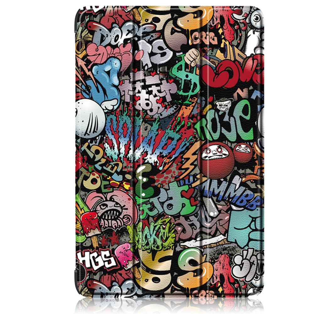 Case for Samsung Galaxy Tab S8 Ultra, Techsuit, FoldPro Urban Vibe, Multicolor