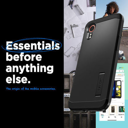 Case for Samsung Galaxy Xcover7 G556, Spigen, Tough Armor, Black ACS07505
