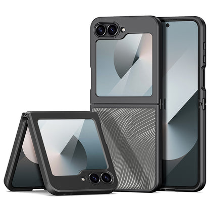 Case for Samsung Galaxy Z Flip6 F741, DUX DUCIS, Aimo, Black