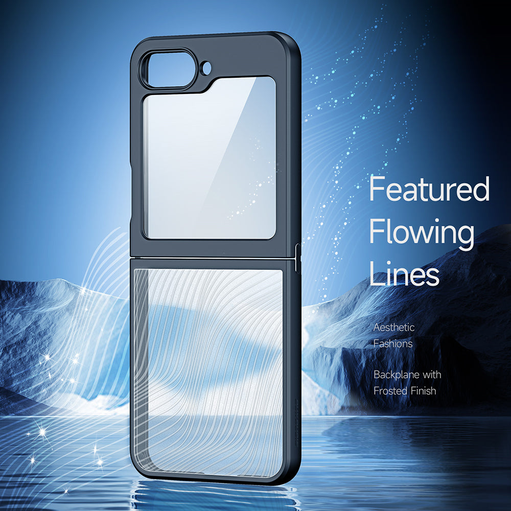 Case for Samsung Galaxy Z Flip6 F741, DUX DUCIS, Aimo, Black