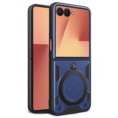 Case for Samsung Galaxy Z Flip7 F766, Techsuit, CamGuard Pro, Blue