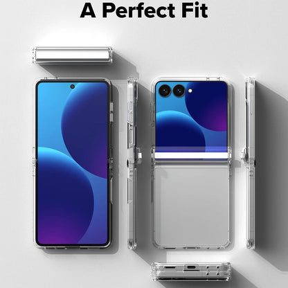 Case for Samsung Galaxy Z Flip8 F776, Ringke, Fusion Flap, Transparent