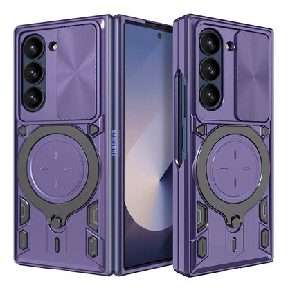 Case for Samsung Galaxy Z Fold6 F956, Techsuit, CamGuard Pro, Purple