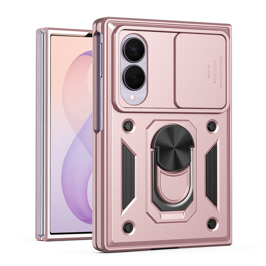Case for Samsung Galaxy Z Fold8 F971, Techsuit, CamShield, Rose Gold