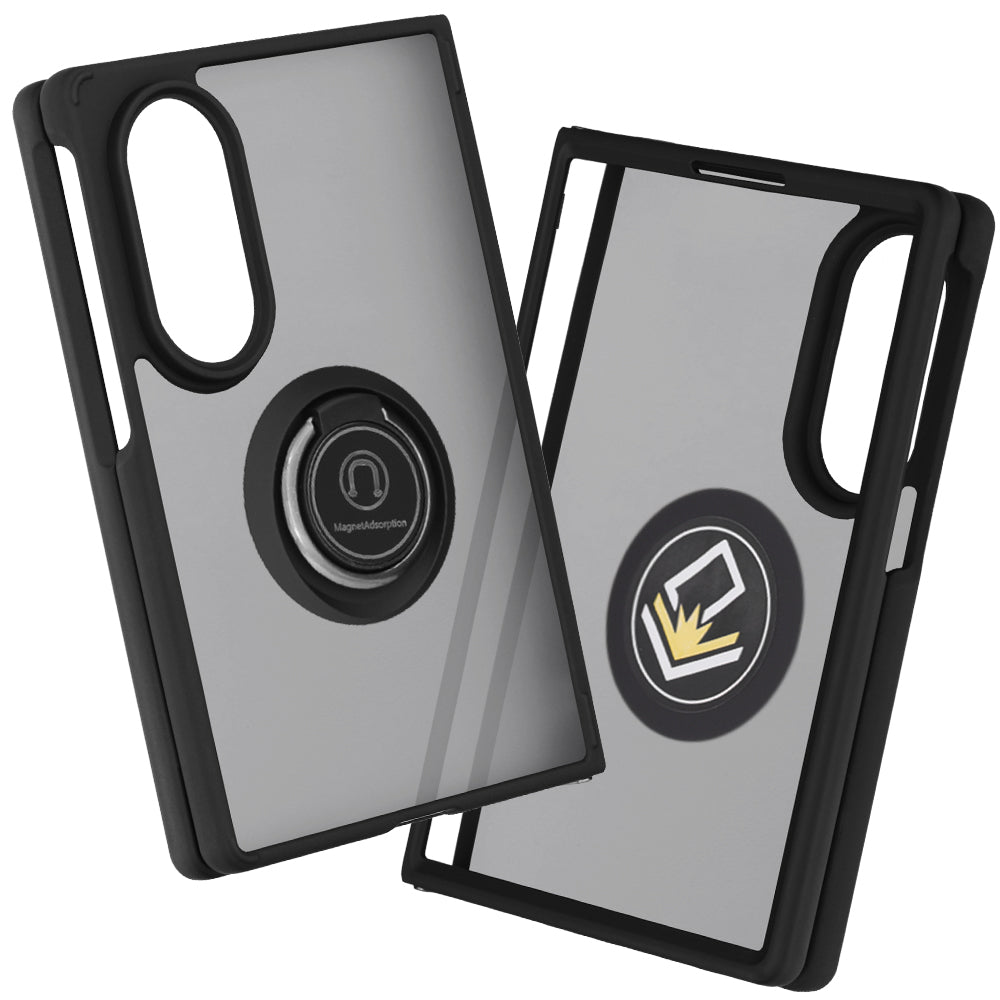Case for Samsung Galaxy Z Fold8 F976, Techsuit, Glinth, Black