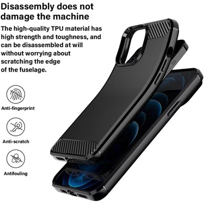 Case for Sony Xperia 1 VIII, Techsuit, Carbon, Black