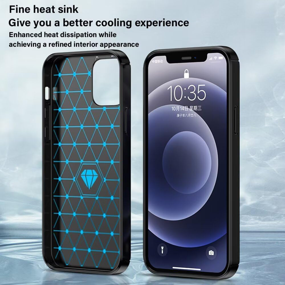 Case for Sony Xperia 1 VIII, Techsuit, Carbon, Black