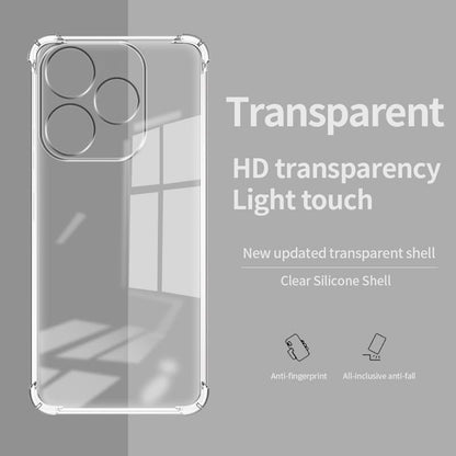 Case for Tecno Spark 20, Techsuit, Shockproof Clear, Transparent