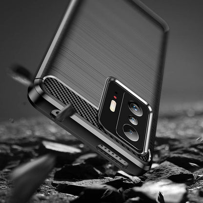 Case for Xiaomi 11T / 11T Pro, Techsuit, Carbon, Black