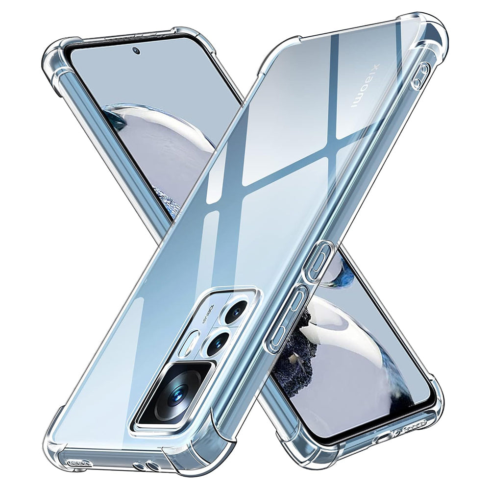 Case for Xiaomi 12T / 12T Pro, Techsuit, Shockproof Clear, Transparent