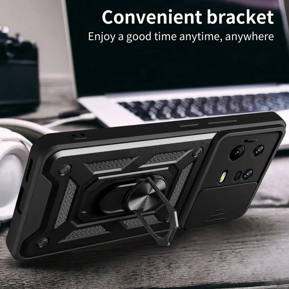 Case for Xiaomi 13 Pro, Techsuit, CamShield, Black