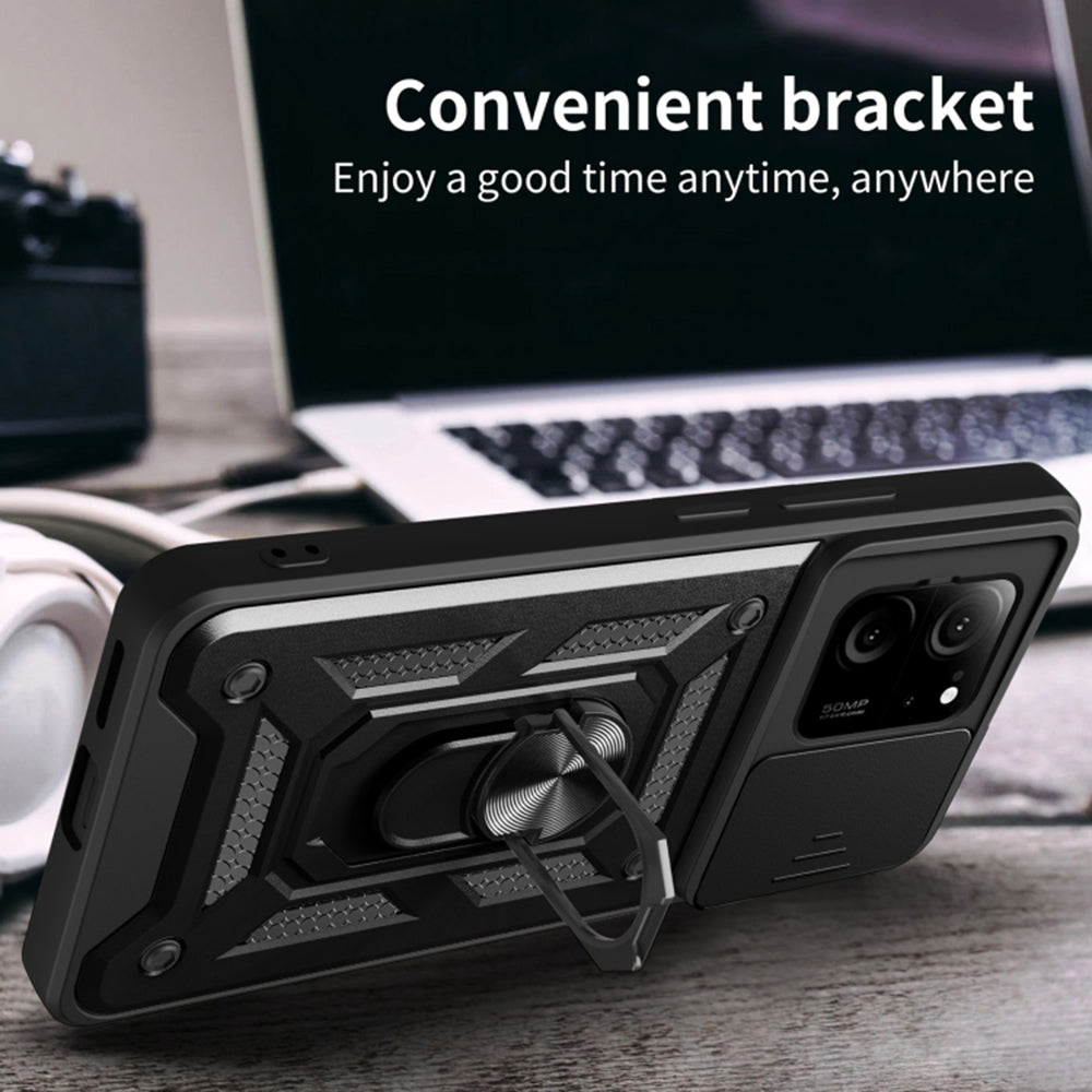 Case for Xiaomi 13T Pro / 13T, Techsuit, CamShield, Black