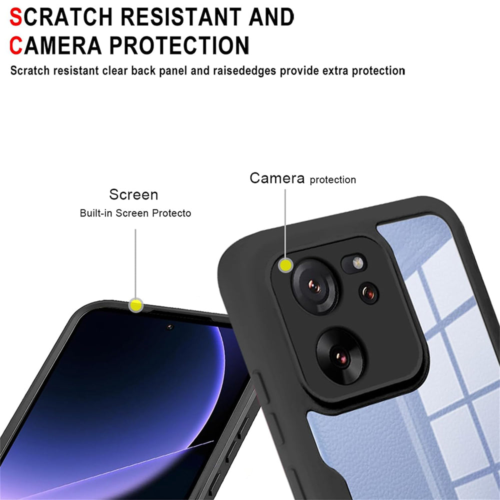 Case for Xiaomi 13T Pro / 13T, Techsuit, ColorVerse 360, Black