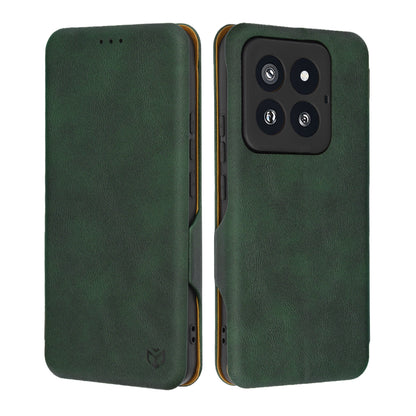 Case for Xiaomi 14 Pro, Techsuit, Safe Wallet Plus, Green