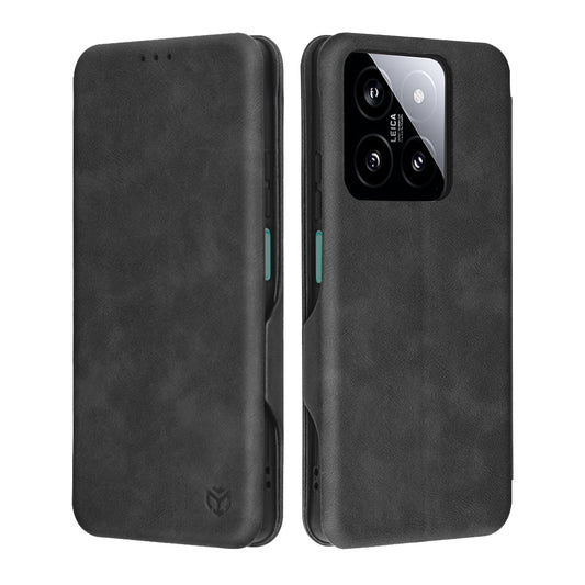 Case for Xiaomi 14, Techsuit, Safe Wallet Plus, Black