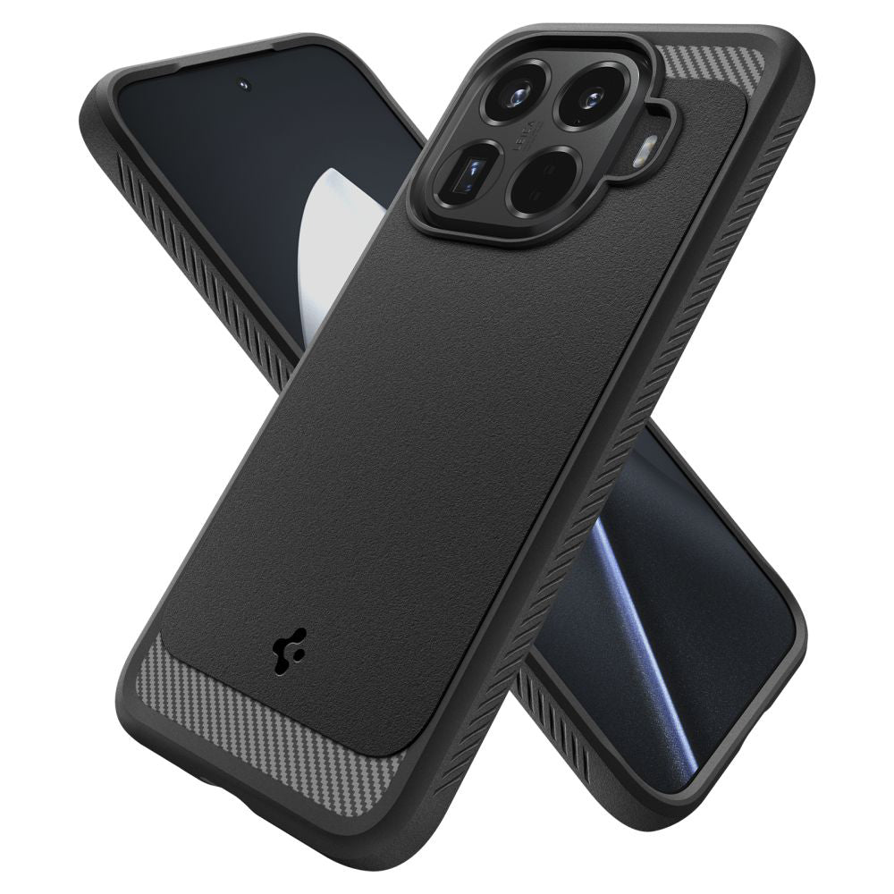 Case for Xiaomi 15T Pro, Spigen, Rugged Armor, Black ACS11152