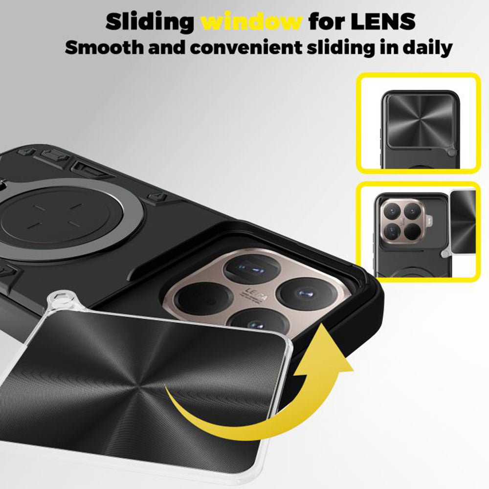 Case for Xiaomi 15T Pro, Techsuit, CamGuard Pro, Purple