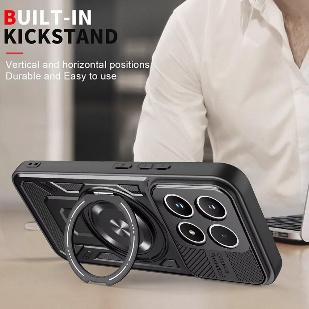 Case for Xiaomi 17, Techsuit, RuggedCam, Gray
