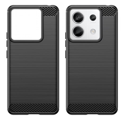 Case for Xiaomi Poco M6 / Redmi 13C 5G / Poco C65 / Redmi 13C, Tech-Protect, Carbon, Black