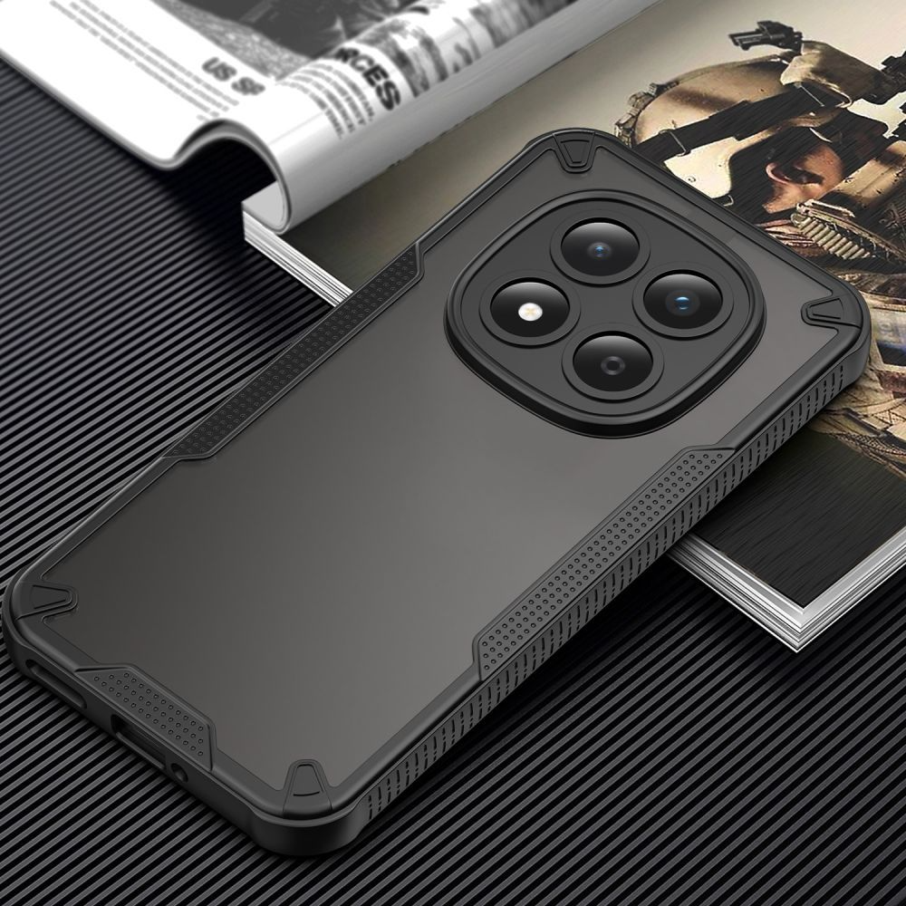 Case for Xiaomi Poco M8 Pro / Redmi Note 15 Pro+, Tech-Protect, Rugged Shield, Black
