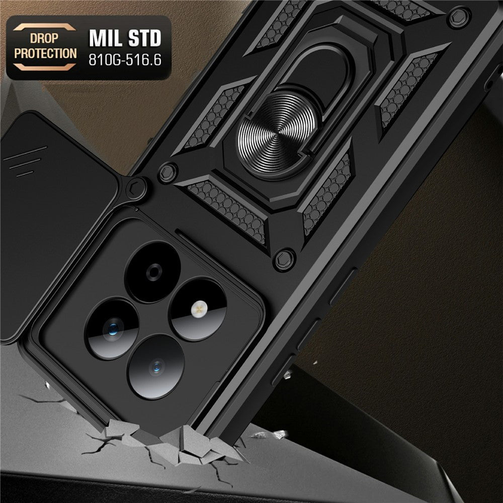 Case for Xiaomi Poco M8 Pro / Redmi Note 15 Pro+ 5G, Techsuit, CamShield, Blue