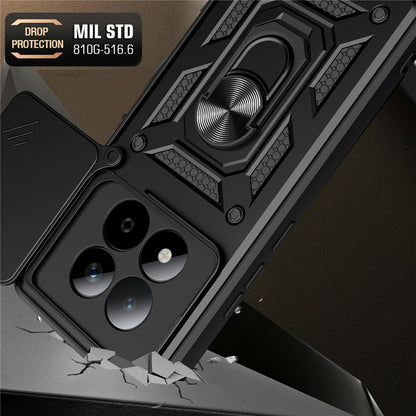 Case for Xiaomi Poco M8 Pro / Redmi Note 15 Pro+ 5G, Techsuit, CamShield, Golden Pink