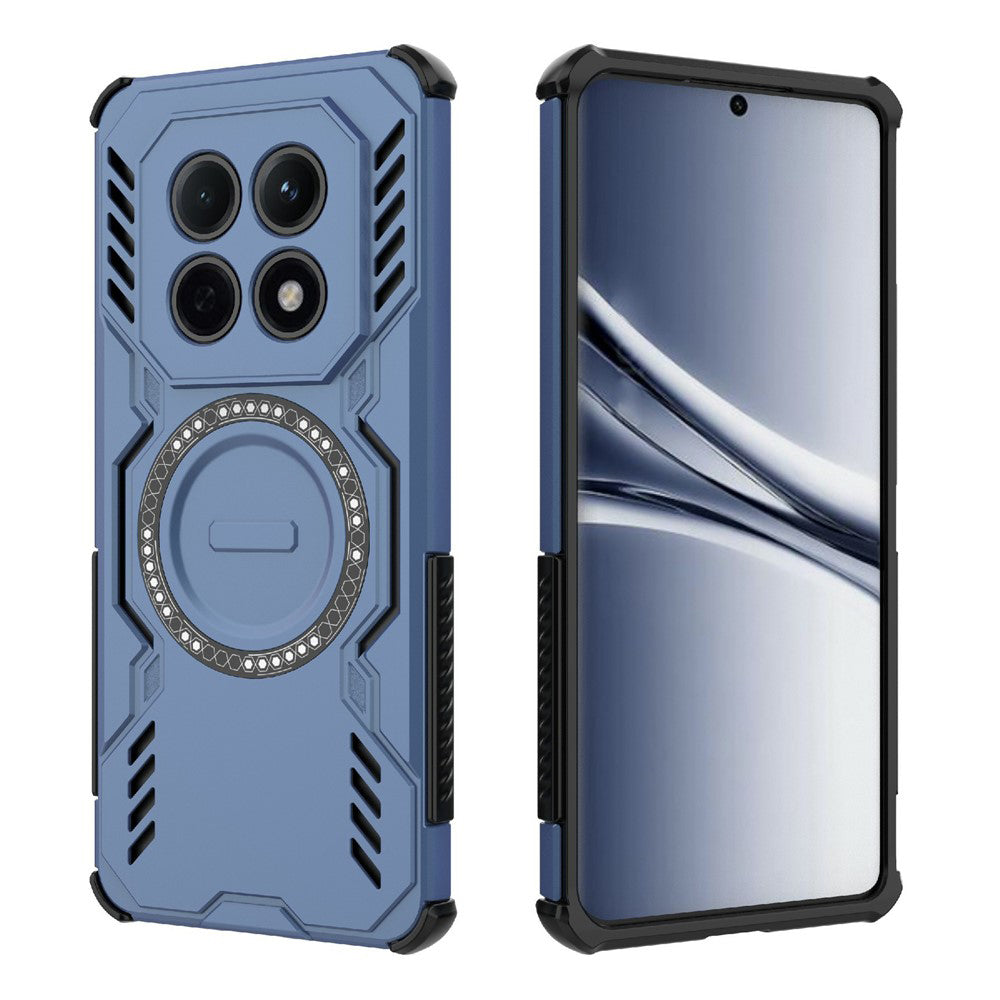 MagSafe Case for Xiaomi Poco M8 / Redmi Note 15 5G, Techsuit, ArmorMag, Blue