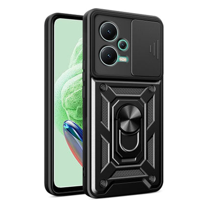 Case for Xiaomi Poco X5 / Note 12 5G, Techsuit, CamShield, Black
