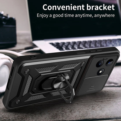 Case for Xiaomi Poco X6 / Note 13 Pro 5G, Techsuit, CamShield, Black