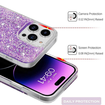 Case for Xiaomi Poco X6 Pro, Techsuit, Sparkly Glitter, Magenta