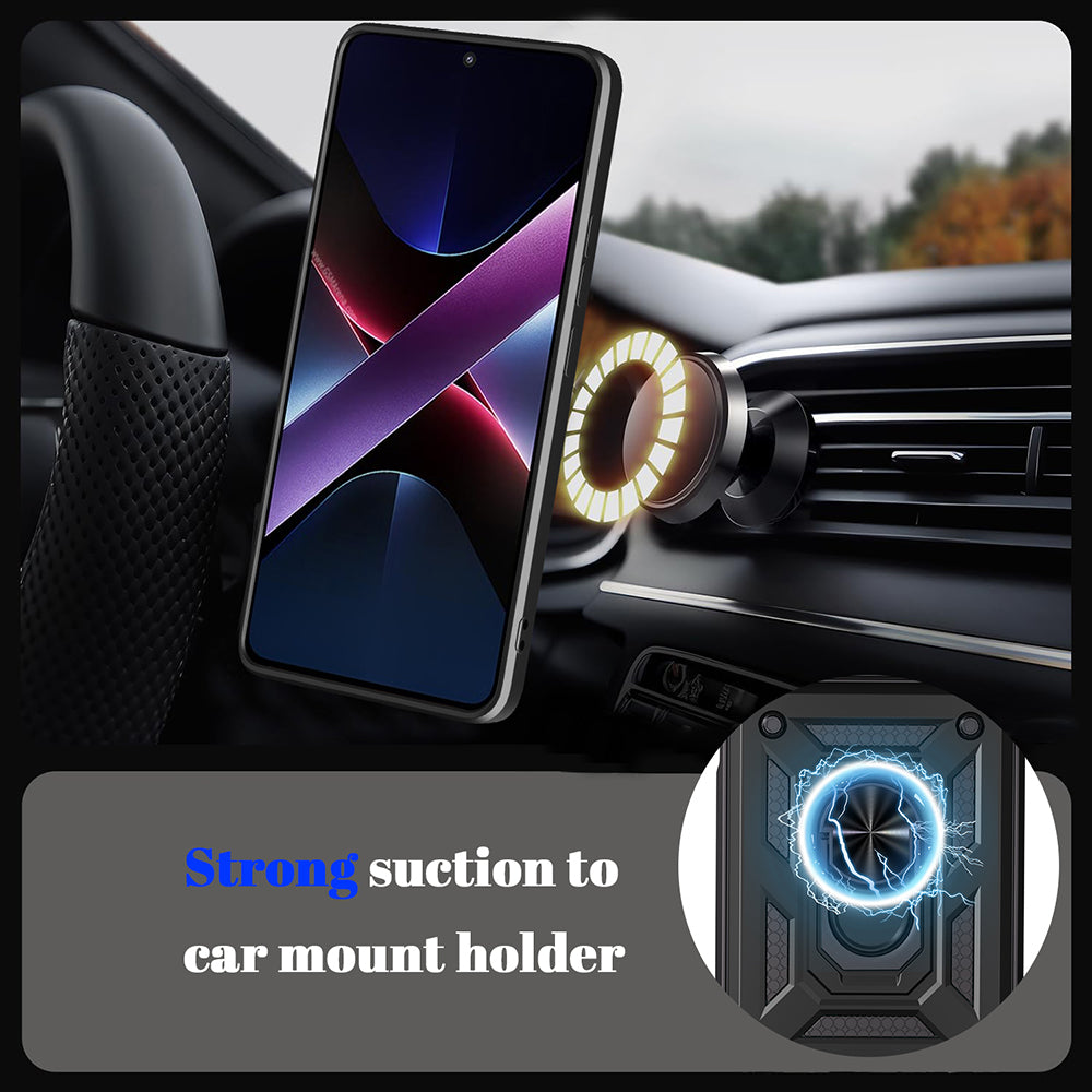 Case for Xiaomi Poco X8 Pro Max, Techsuit, CamShield, Gold