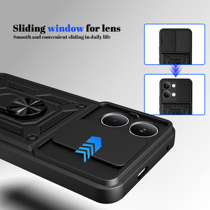 Case for Xiaomi Poco X8 Pro Max, Techsuit, CamShield, Black