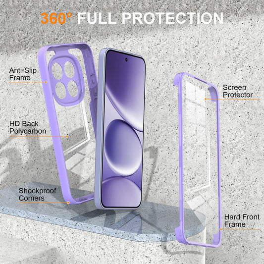 Case for Xiaomi Poco X8 Pro Max, Techsuit, ColorVerse 360, Purple