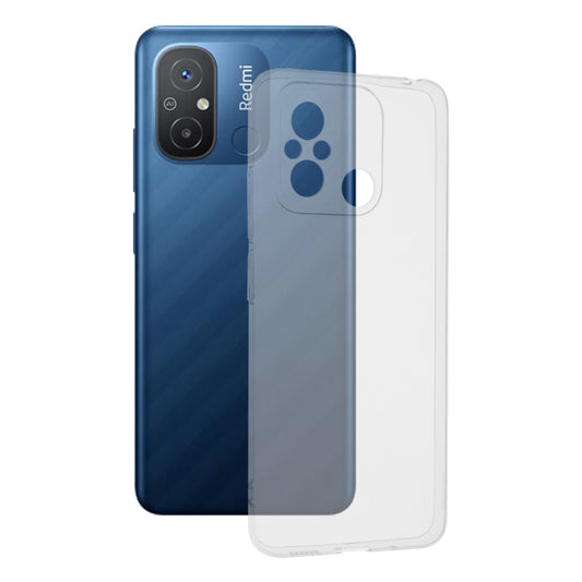 Case for Xiaomi Redmi 12C, Techsuit, Clear, Transparent